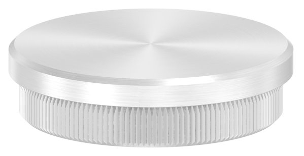 Rohrstopfen für Ø 50,0x2,0 mm flach zum Einschlagen | V2A
