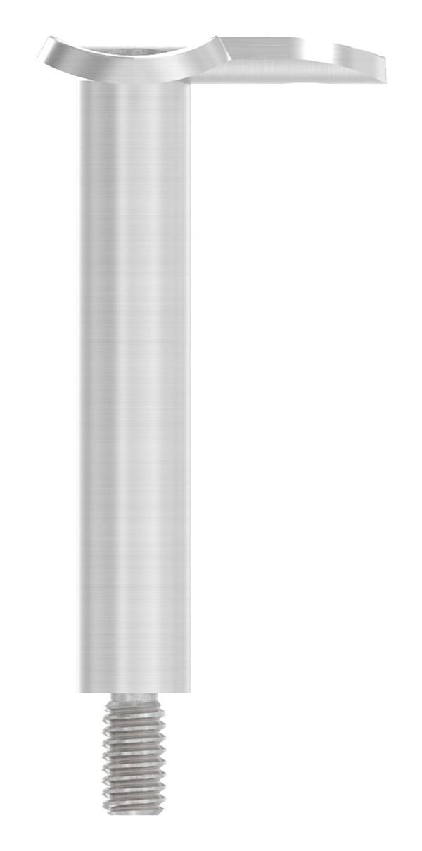 Stift mit Halteplatte 90° Anschluss: Ø 42,4 mm V2A