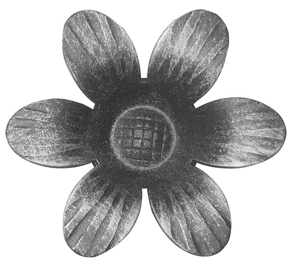 Rosette / Zierteil |  Ø 90x2 mm | Stahl (Roh) S235JR