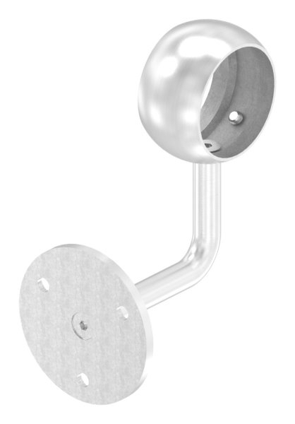 Handlaufhalter mit Kugelring für Rohr 48,3mm
