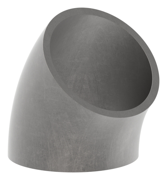 Rohrbogen 45° Stahl roh - 42-4 x 2-6 mm -1 ¼- - Bauart 3-88-1155181.ST