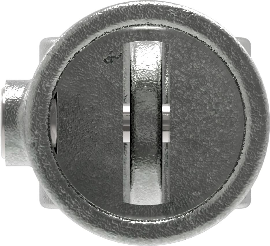 Rohrverbinder Gelenkstueck doppelt 180° Ø 60-3 mm -2- - Temperguss verzinkt - 167E60-167E60