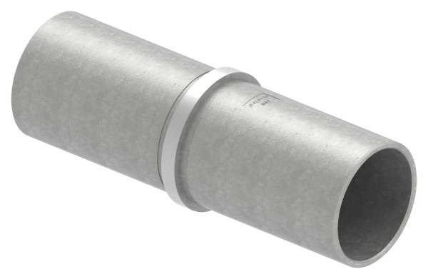 Steckverbinder V2A fuer Rohr Ø 42-4x2-0 mm L 120 mm zum Kleben-88-1150042-240.120
