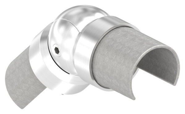 Gelenkverbinder V2A fuer Ø 42-4 mm Rohr 120-180°-88-11LED-NU-60312.240