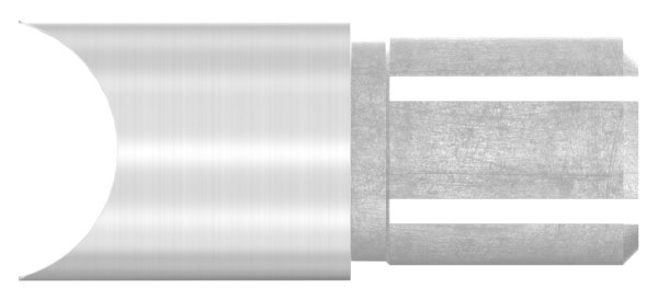 Anschlussstueck 90° fuer Rundrohr Ø 33-7x2-0 mm V2A-11-3386.4-STUeCK