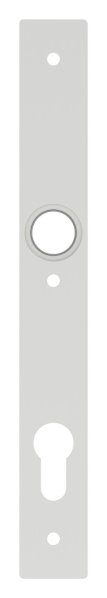 Alu-Zylinderlangschild | Maße: 30x245x10 mm | Form: vierkant | Aluminium EV1