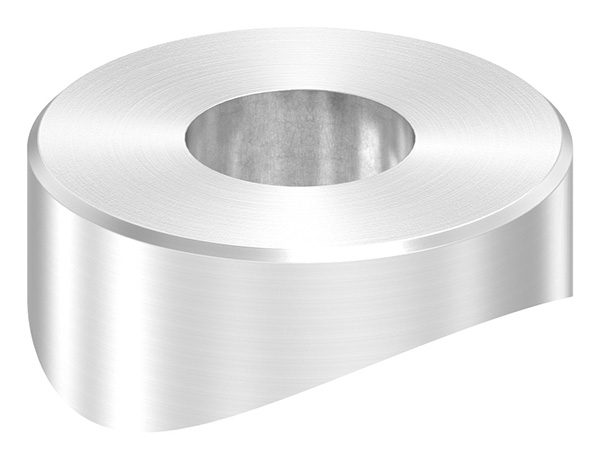 Ausgleichsstück Ø 25 mm für Rundrohr Ø 33,7 mm V2A