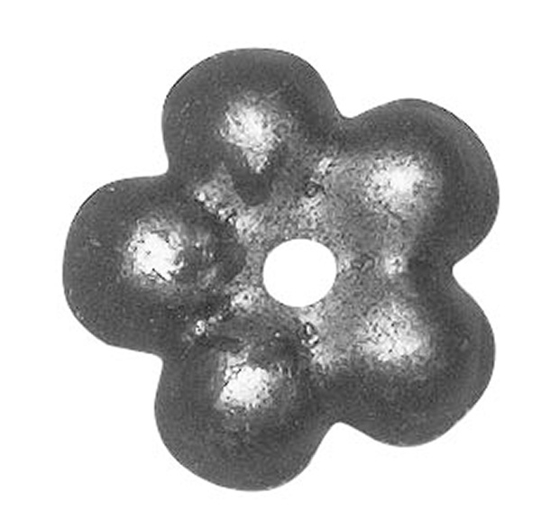 Rosette / Zierteil |  Ø 32x1 mm | Stahl (Roh) S235JR
