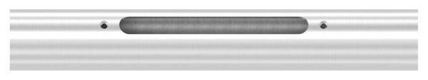 Edelstahlrohr V2A Ø 42-4 x 2-0 mm- 6000 mm fuer LED Module geschliffen-88-11LED-R42-6000-3.V2A