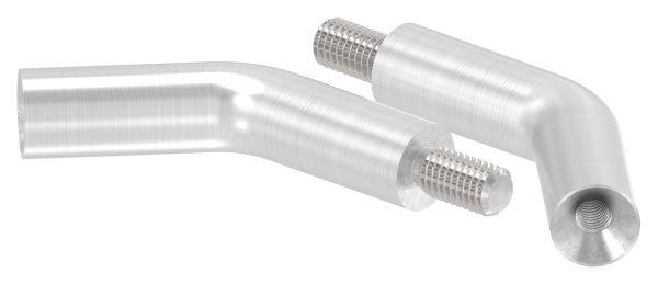 Stift | Maße: 60x14 mm | 135° gebogen | mit Außen - und Innengewinde | V2A