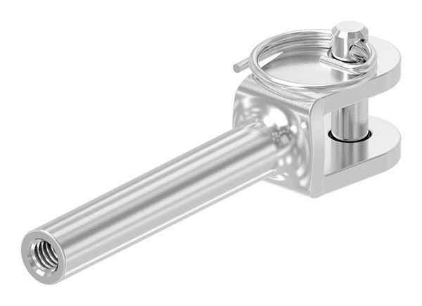 Gabelterminal Edelstahl V4A Innengewinde M4 links-88.11100057004