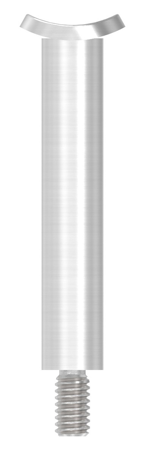 Stift mit Halteplatte Anschluss: Ø 42,4 mm V2A