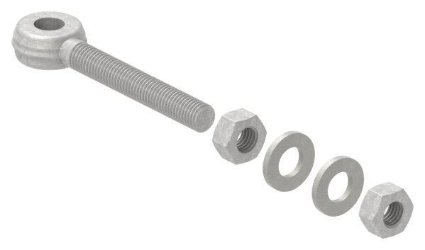Torband M12 Augenschraube Stahl (roh) S235JR