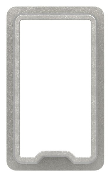 Rechteckrohrverbinder V4A 50 x 30 x 2 mm zum Stecken-11-3853.4