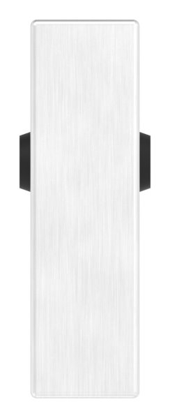 Schlosskasten Edelstahl 50 x 94-5 x 173 mm geschliffen Korn 240 mit verzinktem Schloss-88-1159104.240