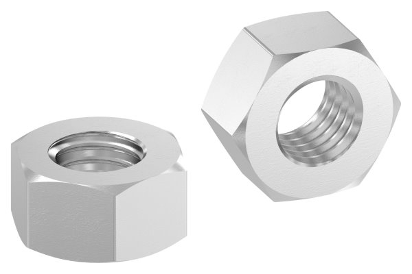 Sechskantmutter - Rechtsgewinde - Gewinde M12 - DIN 934- A2 - V2A-11-2865.4