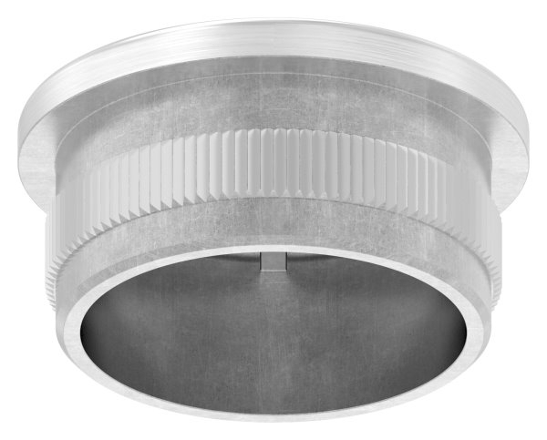 Einsteckkappe V4A Ø 33-7x2-0 mm- flach- zum Einschlagen-11-5400.1