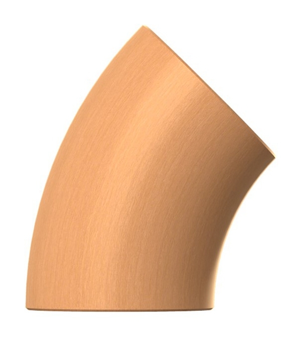 45° Bogen fuer Holzhandlauf-12-2194.0