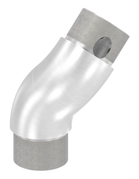 Rohrbogen verstellbar, für Rundrohr Ø 42,4x2,6 mm V2A