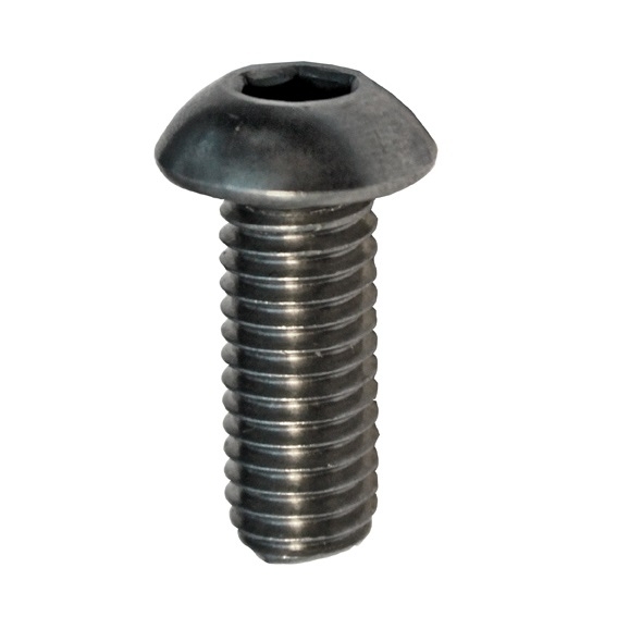Befestigungsschraube | mit Gewinde: M8x20 mm | für Glasklemme | V2A