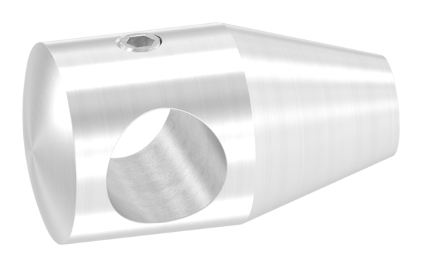 Querstabhalter V2A Edelstahl – konisch -Design- mit M6 Gewinde fuer Rundstaebe 12 mm-11-1081.4