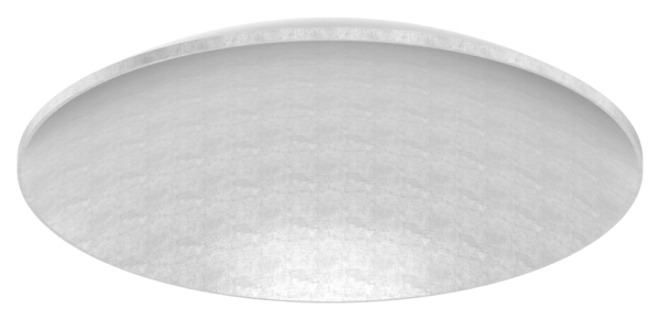 Halbrundschale Ø 120 x 2,5mm, Höhe 22mm