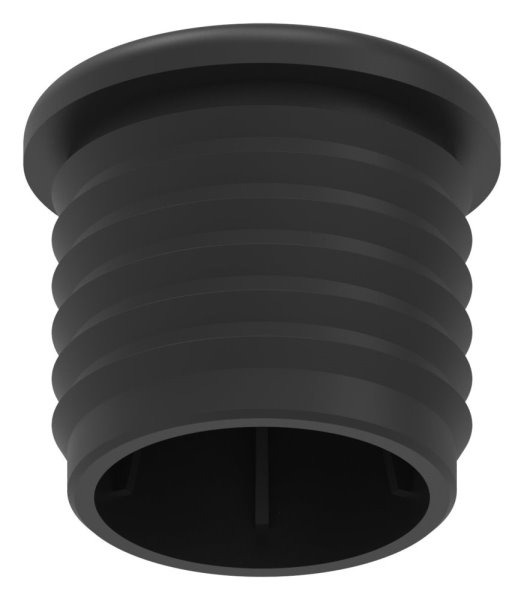 Kunststoffkappe für Rundrohr 33,7mm mit M10