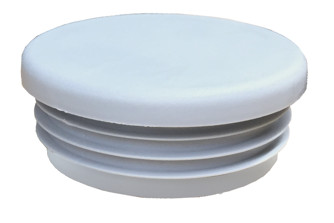 Rohrverbinder | Kunststoffstopfen hellgrau | 133T21 | 21,3 x 1,5 - 2,5 mm | 1/2"