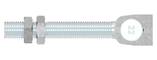 Torband M22 verstellbar Stahl (Roh) S235JR