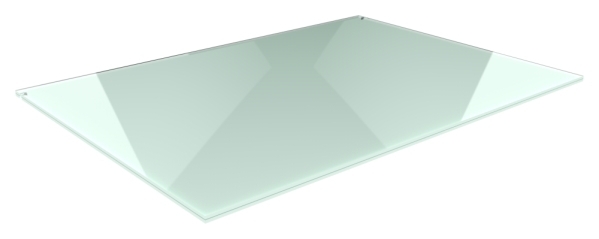 Vordachglas VSG 2200x1000 mm 2x8 mm TVG mit 1-52 mm PVB-88-11VDE-G17P.2200X1000