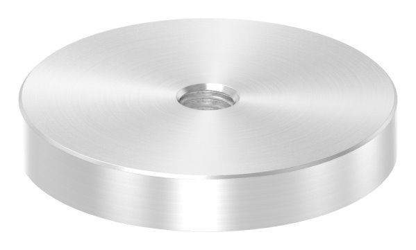 Glas-Punkthalter Ø 62 mm Unterteil mit M10 | Höhe 10 mm | V2A