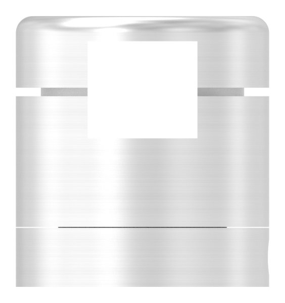 BRENK-fix® Grundhalter für Stäbe 12 x 12mm, V2A