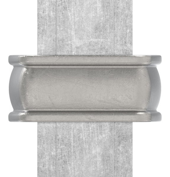 Bund - 1 Stueck - Material- 14x3 mm - Innenmass- 22x24 mm - Stahl -Roh- S235JR-30-6732.8