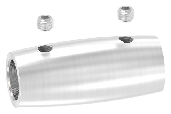 Verbindungsstück für 12mm Rund, Länge: 45mm, Ø 20m