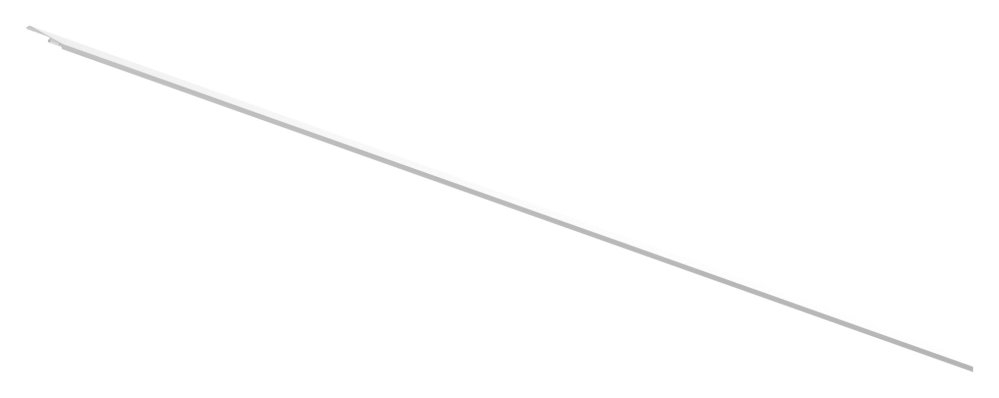Vordachabdeckung Aluminium L = 2205 mm eloxiert E4-EV1-88-11VDE-AB-2200.ALU
