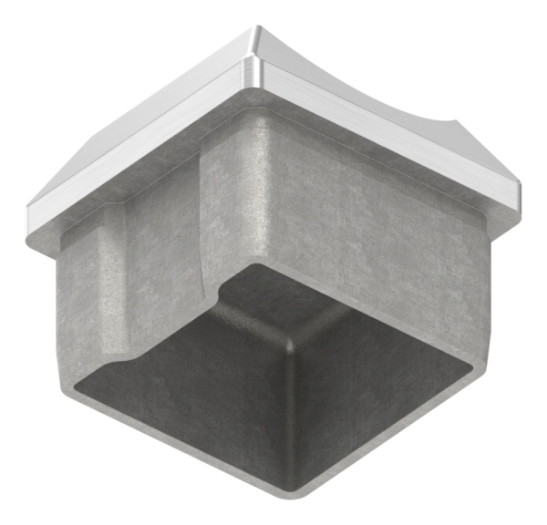 Rohrsattel V2A 40 x 40 mm auf Ø 42-4 mm fuer 2-0 mm Wandstaerke-88-1160217.240