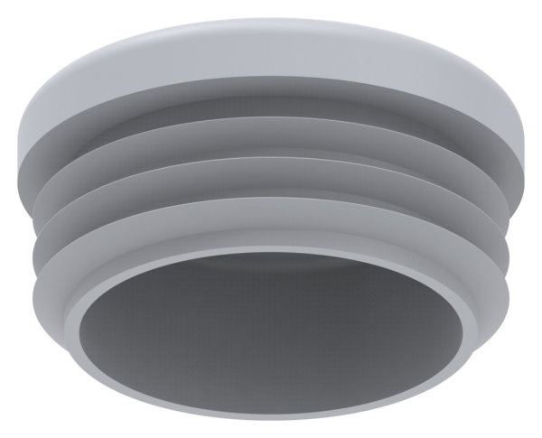 Kunststoffkappe für Rundrohr 33,7mm