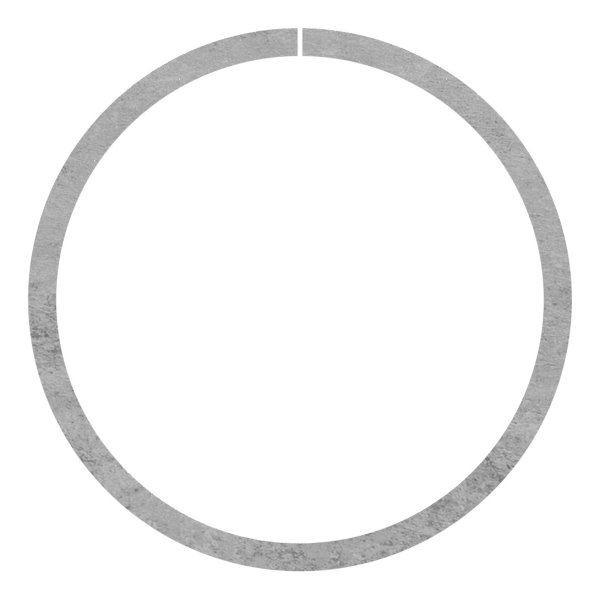 Ring - Material- 12x6 mm - Aussen-Ø 115 mm - Stahl S235JR- roh-30-1933-115.8