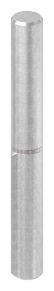 Anschweissband Edelstahl V2A L = 140 mm- Ø 16 mm- Bolzen Ø 9 mm mit festem Stift-88-1156510-240.140