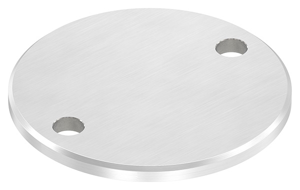 Ankerplatte | Maße: 100x6 mm | Längsschliff + Fase | V2A