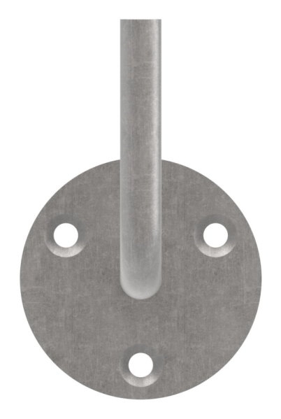 Handlaufhalter - mit Ronde 70x4 mm - zum Anschweissen - Stahl S235JR- roh-30-1418.8