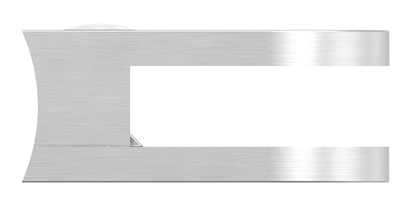 Glasklemme | Maße: 40x28x17,4 mm | Anschluss Ø 42,4 mm | V4A