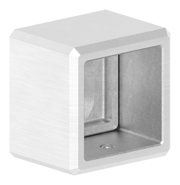 Wandbefestigung für Quadratrohr 30 x 30mm