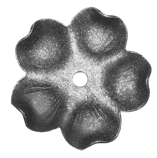 Rosette - Zierteil -  Ø 50x1 mm - Stahl -Roh- S235JR-30-2621.8