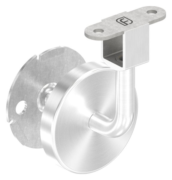Handlaufhalter fuer LED Handlauf -Ronde und Buegel verschweisst- V2A-88-11LED-NU-HH-240.KD