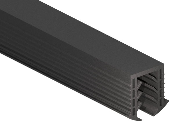 Keildichtung Glas 10-00 – 13-52mm- fuer Nut 27 x 30mm- Laenge 6m- EPDM-88-1160365-GU.6M