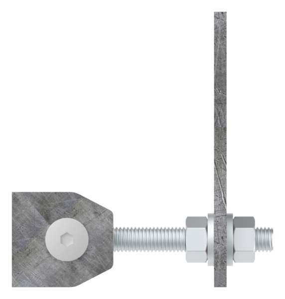 Torband M12, galvanisch verzinkt