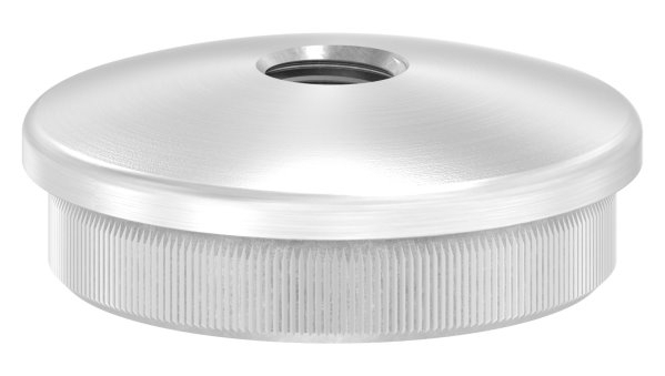 Rohrstopfen leicht gewoelbt V2A mit M10 fuer Ø 42-4x2-0 mm-11-5063M10.4