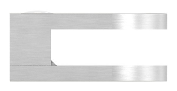 Glasklemme 40x28x17,4 mm Ø 42,4 mm, für 8,00 mm ESG Glas