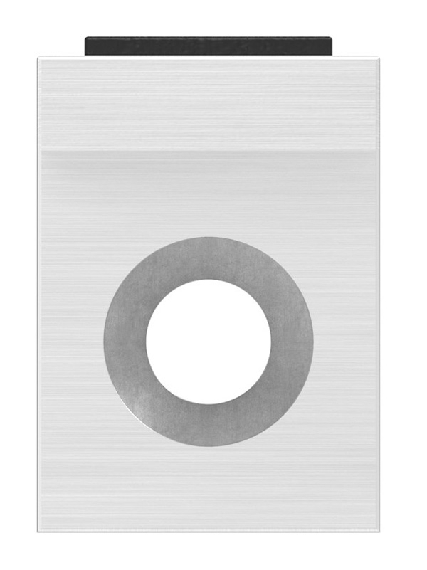 Halteplatte für Glas | Anschluss Ø 60,3 mm